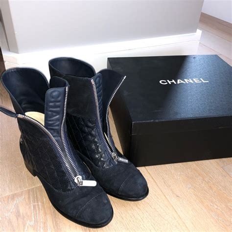 boot chanel bleu